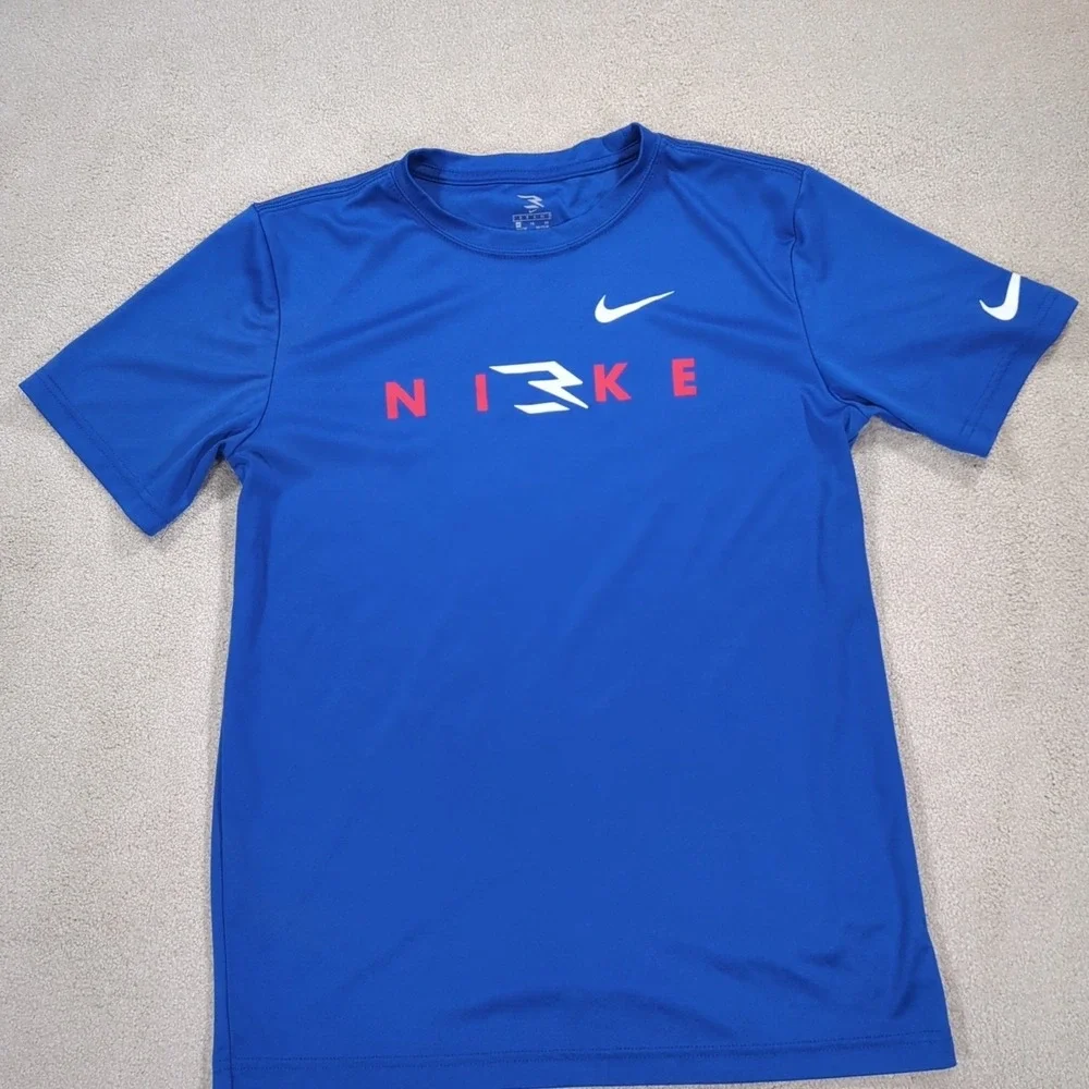 Boys Nike x 3Brand Game Royal Blue Size XL Short Sleeve T-Shirt - Picture 2 of 9
